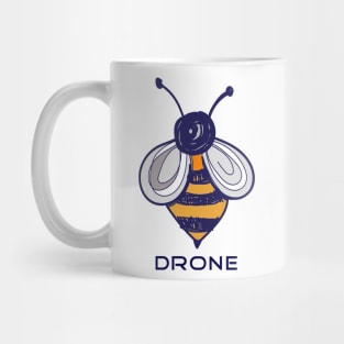 Fun and Cute Honey Bee Drone, Love Bees Mug